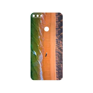 MAHOOT Beach and Green Sea Cover Sticker for Honor 7C