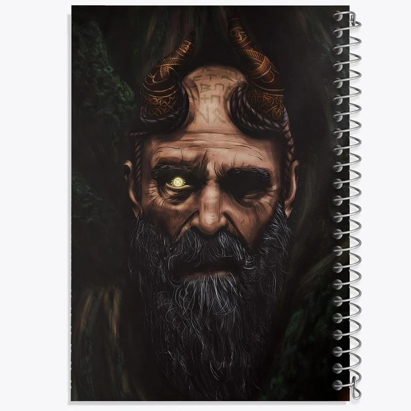 دفتر مشق 100 برگ خندالو طرح گاد آف وار کد 30457