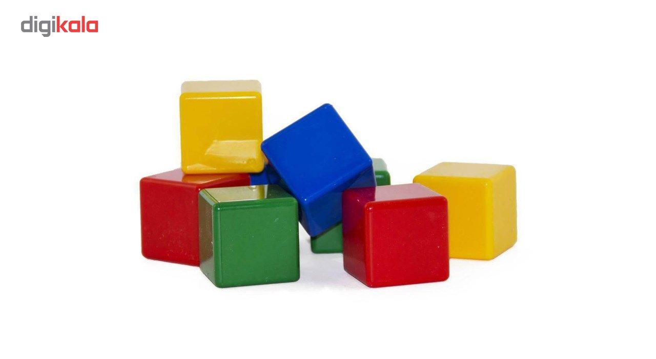 بازی آموزشی بافرزندان مدل مکعب های رنگی 8 عددی