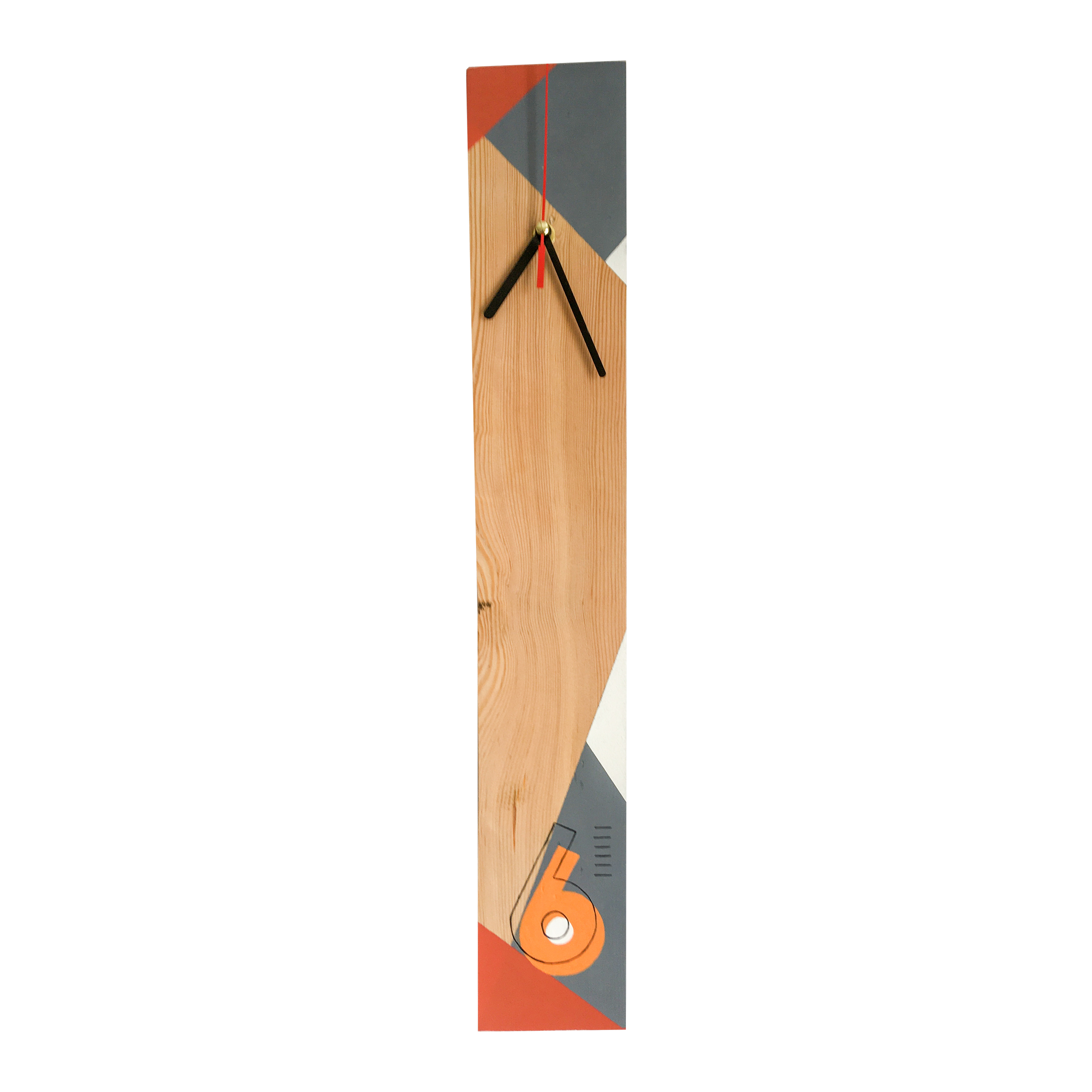 ساعت چوبی مدل مینیمال