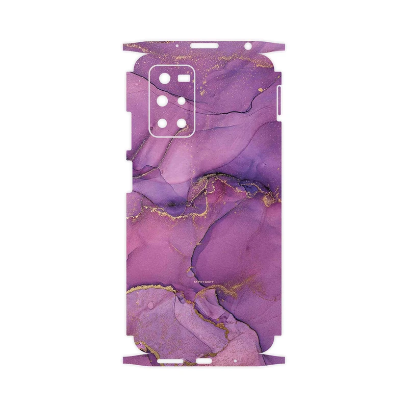 برچسب پوششی ماهوت مدل Purple Marble-FullSkin مناسب برای گوشی موبایل شیائومی Redmi Note 11 4G