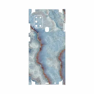 MAHOOT Blue Ocean Marble-FullSkin Cover Sticker for Samsung Galaxy A21s