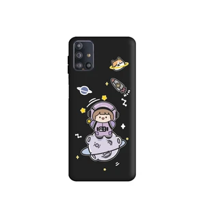 کاور طرح دختر فضانورد کد m2464 مناسب برای گوشی موبایل سامسونگ Galaxy M31s