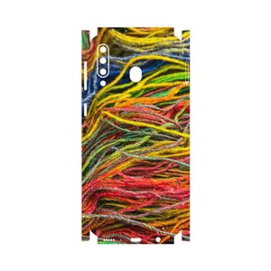 MAHOOT Fabric Texture 9-FullSkin Cover Sticker for Samsung Galaxy M30