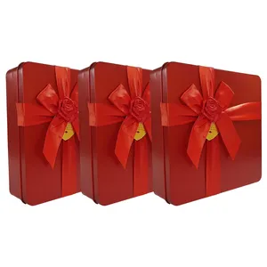 جعبه کادویی فلزی مدل BOX001 مجموعه 3 عددی