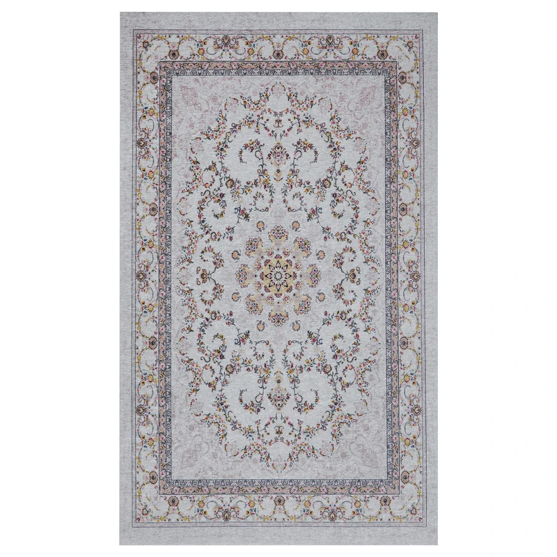 روفرشی مدل کشدار ابریشم نانو  سارای کد 590  زمینه سفید