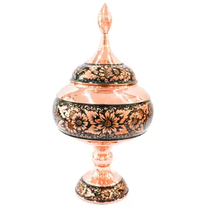 شکلات خوری مسی مدل الماس تراش نیمه کد 28p15half