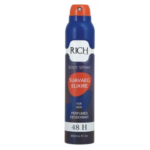 اسپری دئودورانت بدن مردانه ریچ مدل SUAVAEG ELIXIRE حجم 200 میلی لیتر 
