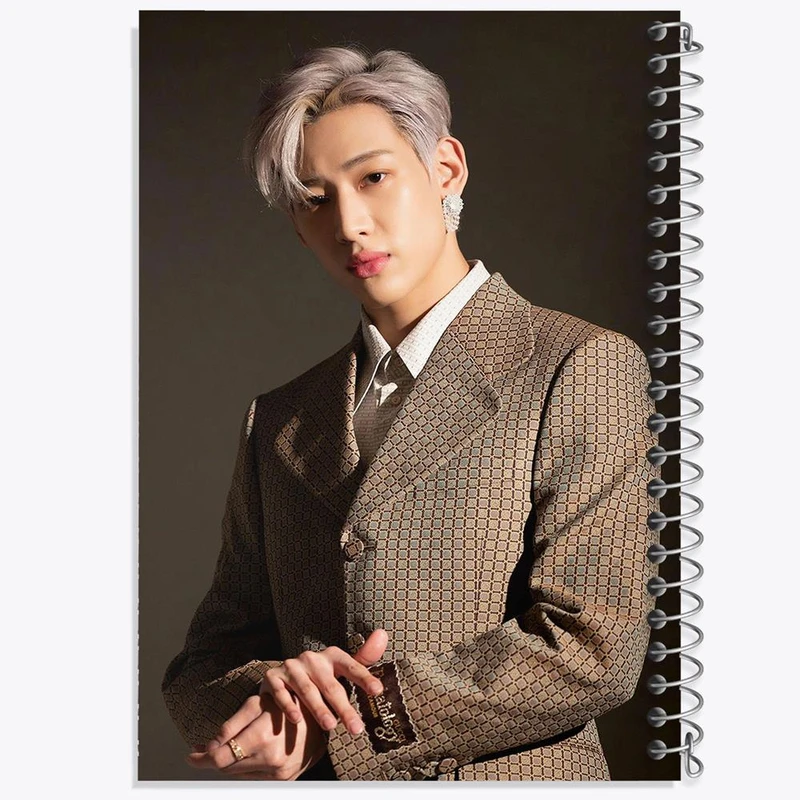 دفتر نت موسیقی 50 برگ خندالو مدل بم بم گروه گات سون GOT7 کد 20931