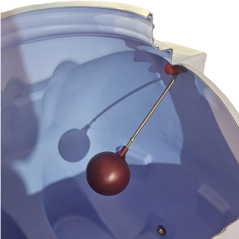 مخزن آب عمودی 200 لیتر پلیمر مخزن صادقیان مدل PM200