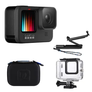 دوربین فیلم برداری ورزشی گوپرو مدل HERO 9 Black به همراه لوازم جانبی