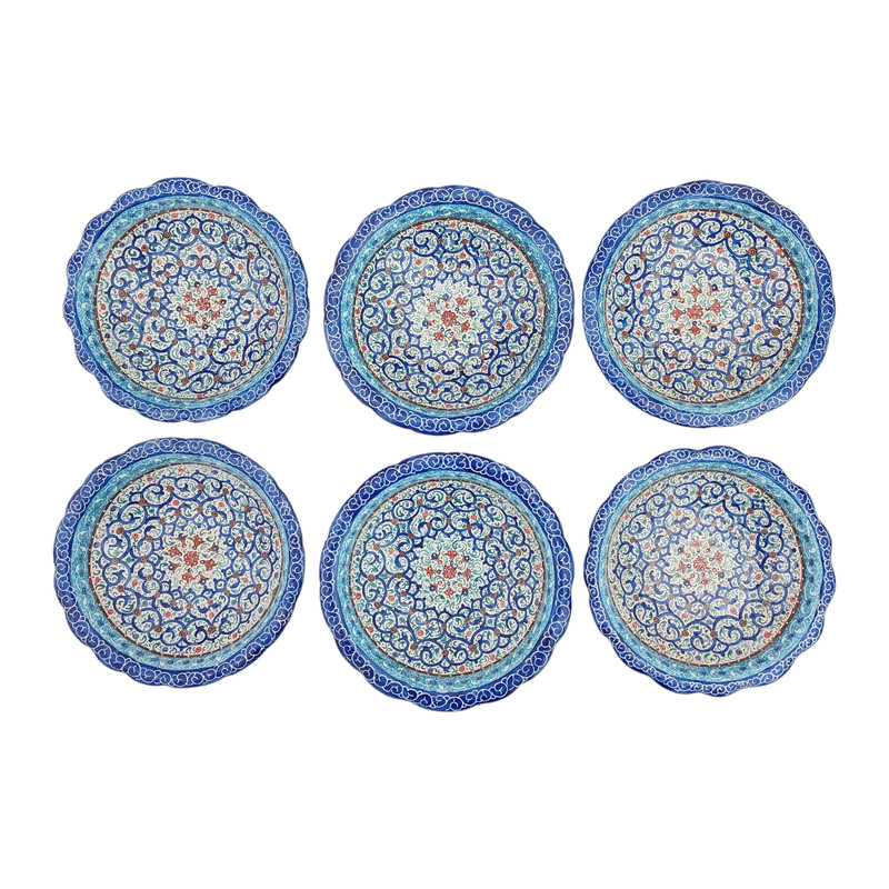 کاسه میناکاری کد MO107 بسته 6 عددی