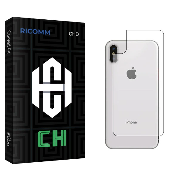 محافظ پشت گوشی ریکام مدل CH glass مناسب برای گوشی موبایل اپل Iphone X/XS