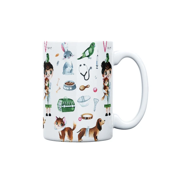 ماگ مدل مشاغل طرح دامپزشک کد 535