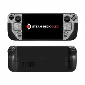 MAHOOT Valve Steam Deck OLED_Silver Wildflower-Matte Black