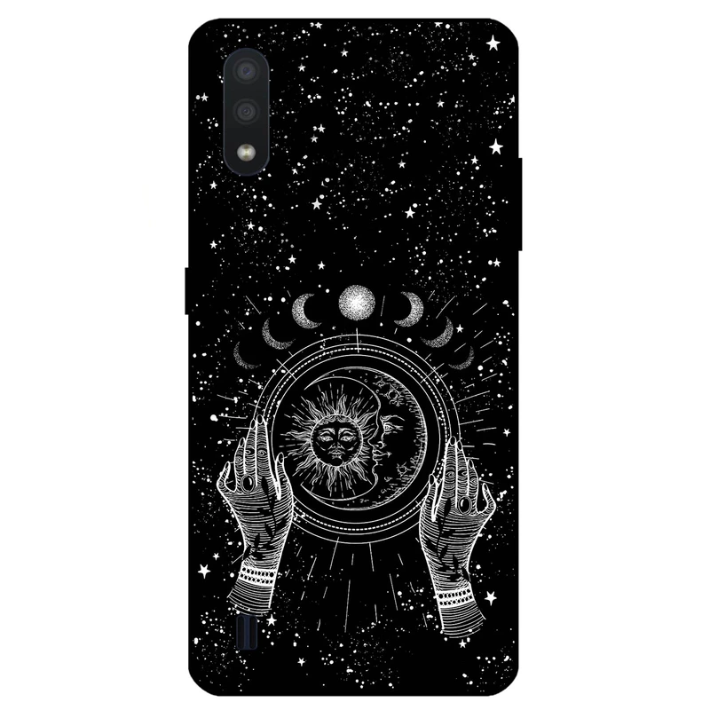 کاور مگافون طرح ماه و خورشید مدل 1892 مناسب برای گوشی موبایل سامسونگ Galaxy M01         