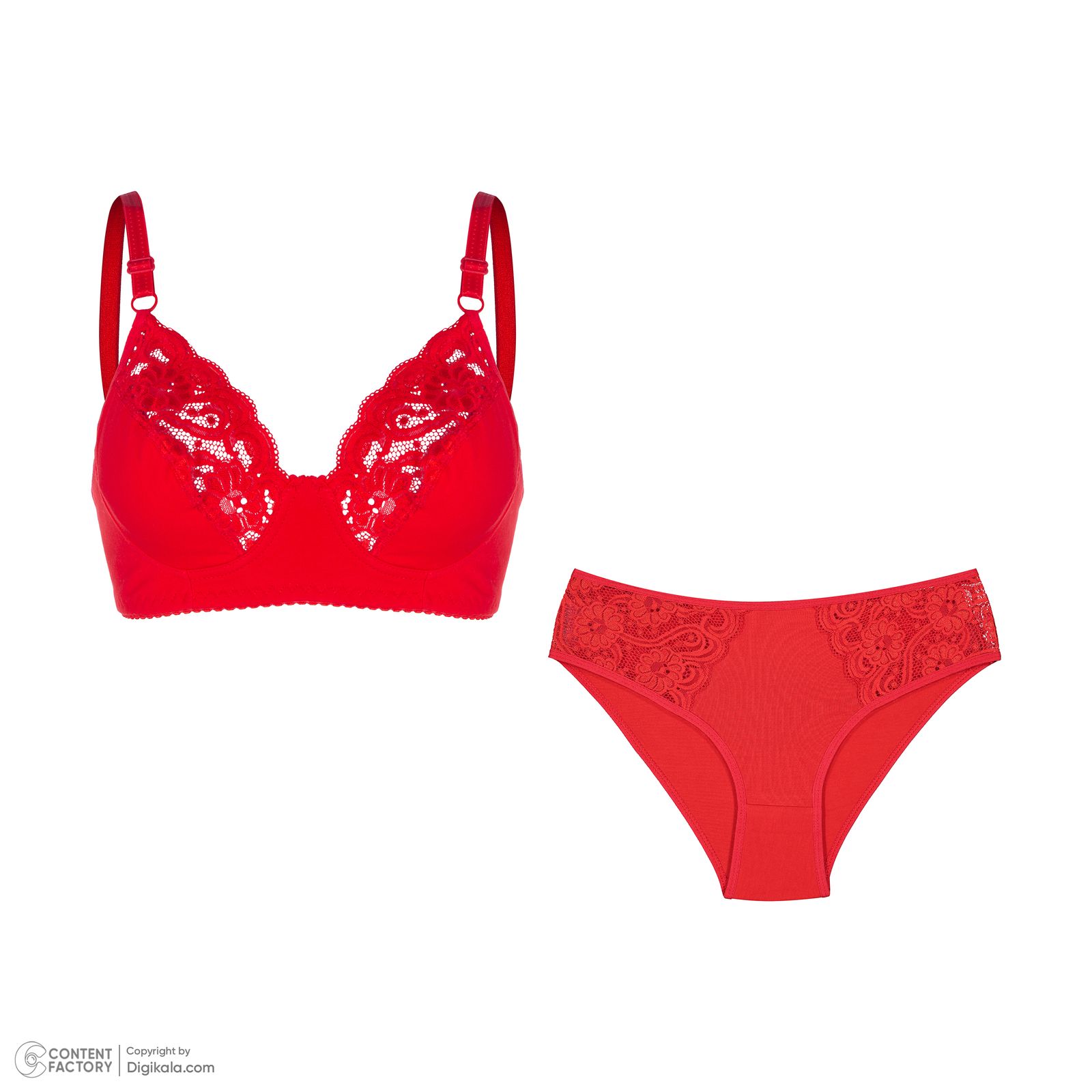 ست شورت و سوتین زنانه بزک مدل بدون فنر کد RE-6630 -  - 5