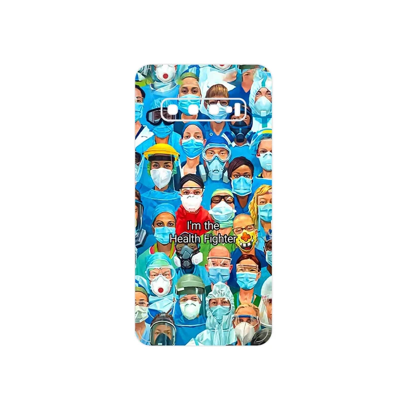برچسب پوششی ماهوت مدل Nurse مناسب برای گوشی موبایل سامسونگ Galaxy S10