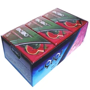 آدامس بادکنکی طعم توت فرنگی بوبو 18 بسته 6 عددی