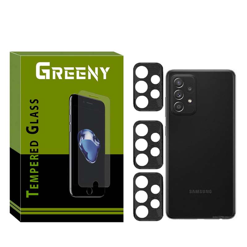 محافظ لنز دوربین گیرینی مدل GR/Flz11 مناسب برای گوشی موبایل سامسونگ Galaxy A53  بسته سه عددی 