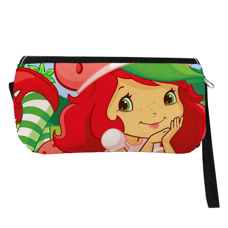   جامدادی طرح دختر توت فرنگی مدل دو زیپ کد 174