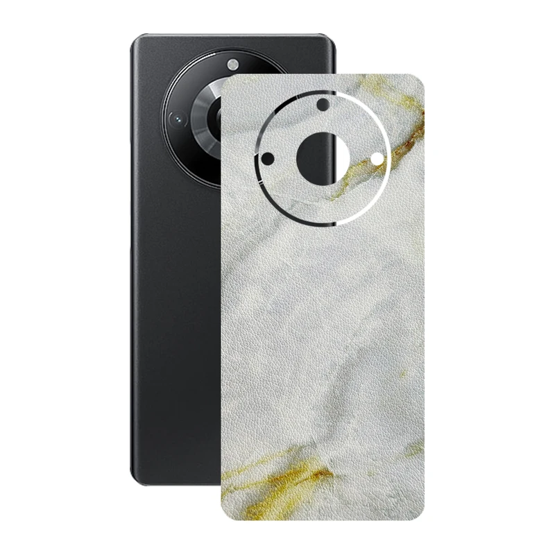 برچسب پوششی ریمکس مدل Leth طرح مرمر مناسب برای گوشی موبایل ریلمی 11 Pro Plus