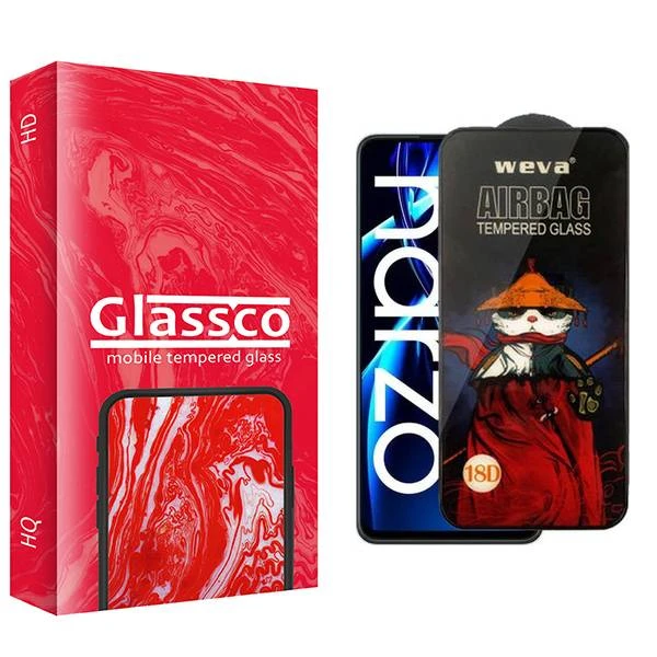محافظ صفحه نمایش گلس کو مدل CGo1 Airbag مناسب برای گوشی موبایل ریلمی Narzo N55