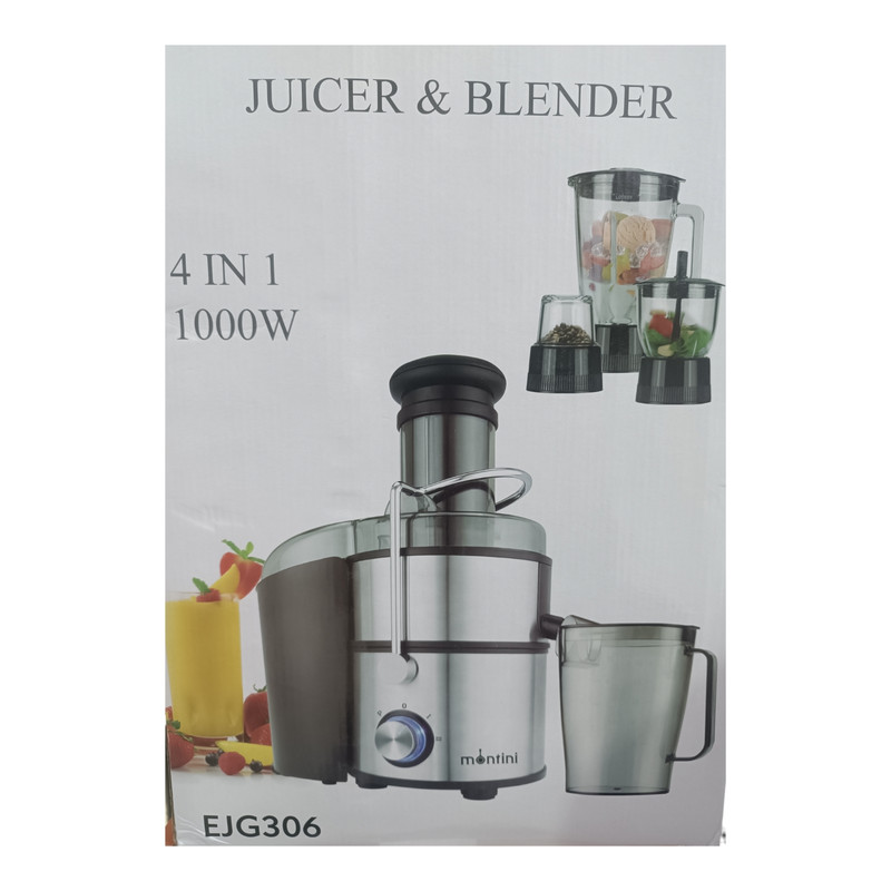 آبمیوه‌گیری چند کاره مونتینی مدل Ejg306