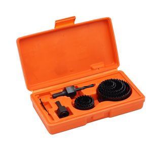 گرد بر چوب مدل بلک بول کد YP-CHOOB-MDF-011 سایز 19-64 میلیمتر مجموعه 11 عددی