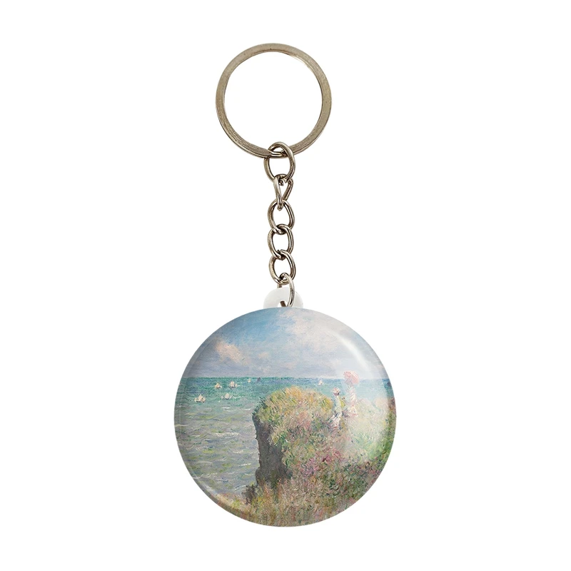 جاکلیدی خندالو مدل گردش بر روی صخره‌های پورویل کلود مونه کد 36844