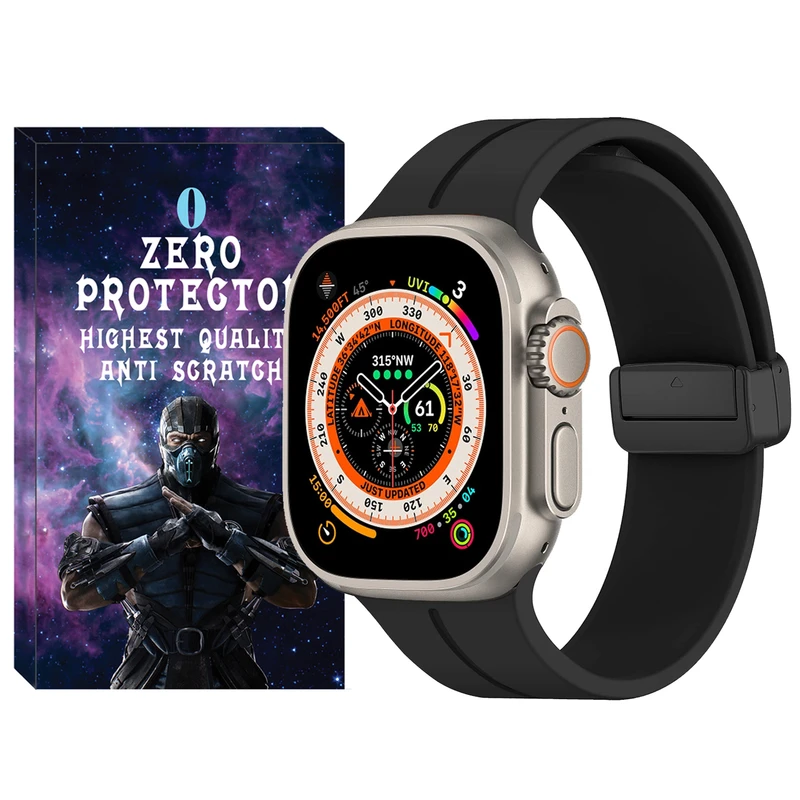 بند زیرو مدل Magnetic-ORG-ZR مناسب برای ساعت هوشمند ویرفیت X8 Ultra