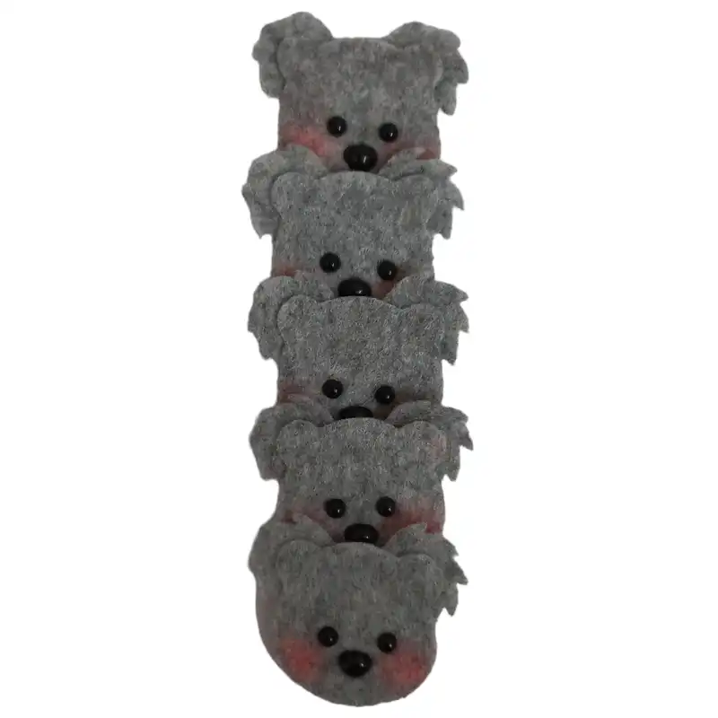 سرمدادی مدل حروف الفبا طرح کوآلا بسته 5 عددی