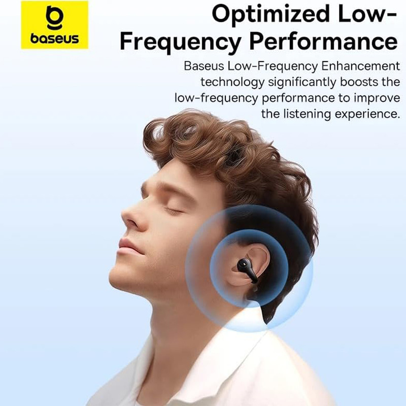 خرید هدفون بلوتوثی باسئوس مدل AirGo AS01 OPEN Ear TWS