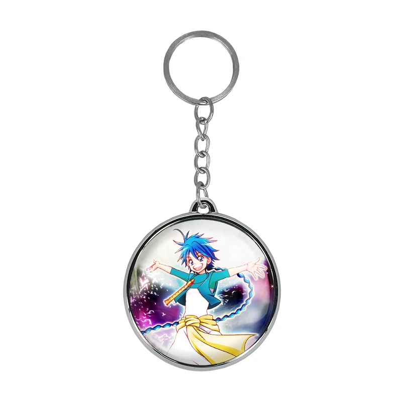 جاکلیدی خندالو طرح انیمه ماگی هزارتوی سحر و جادو مدل دوطرفه کد 3607636077