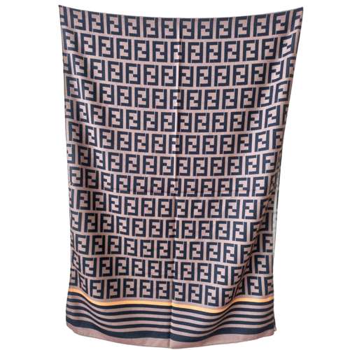 شال زنانه فندی مدل موهر پاییزی زمستانی