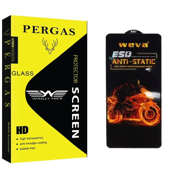 محافظ صفحه نمایش وایلی نایس مدل Pergas Weva ESD مناسب برای گوشی موبایل شیائومی Poco X4 Pro 5G