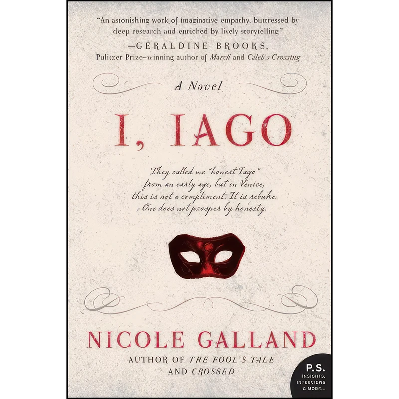 کتاب I, Iago اثر Nicole Galland انتشارات William Morrow Paperbacks