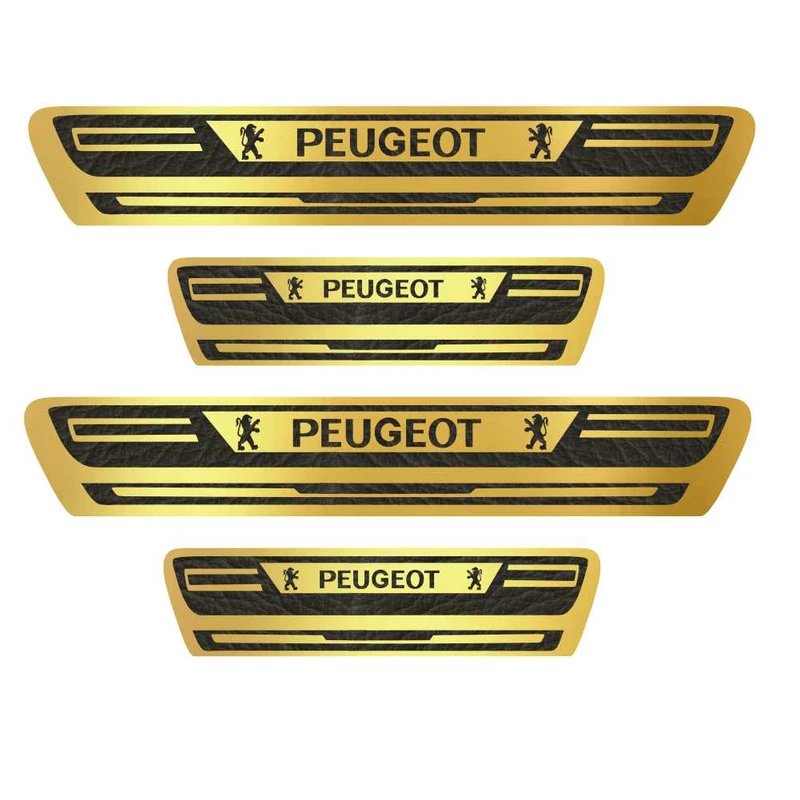 برچسب پارکابی خودرو کد A020 مناسب برای پژو RD بسته 4 عددی