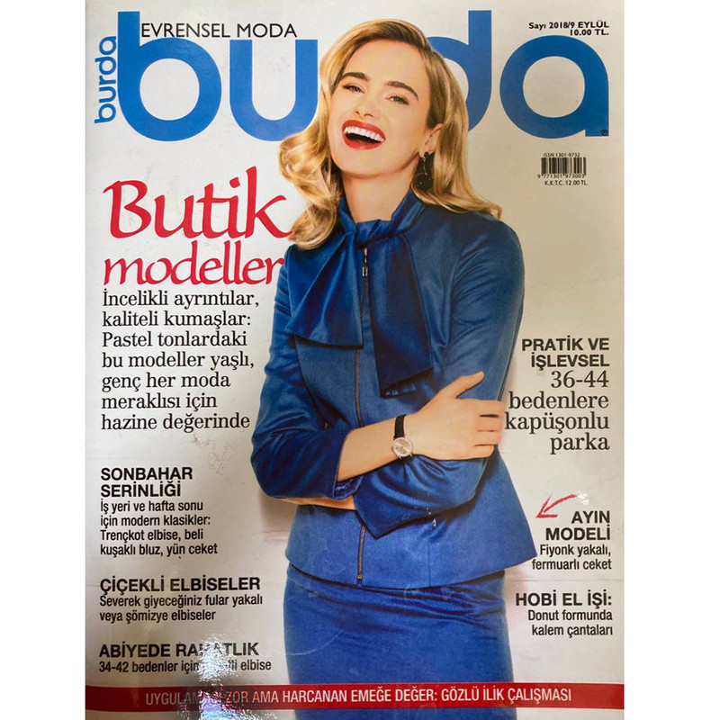 مجله Burda جولای 2018