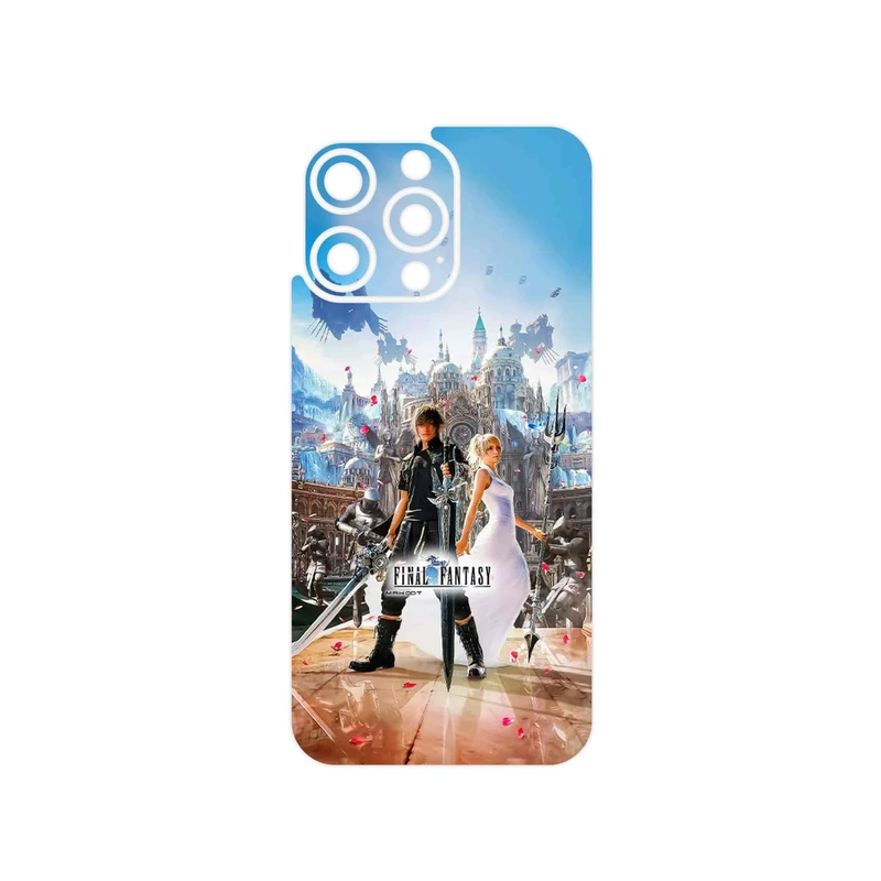 برچسب پوششی ماهوت مدل Final Fantesy Game Series مناسب برای گوشی موبایل اپل iPhone 15 Pro Max