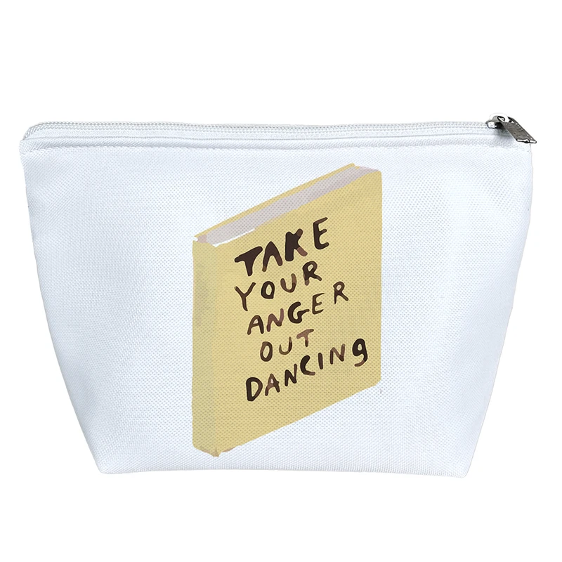 کیف لوازم آرایش دخترانه خندالو مدل کتاب رفع عصبانیت با رقص کد 10320