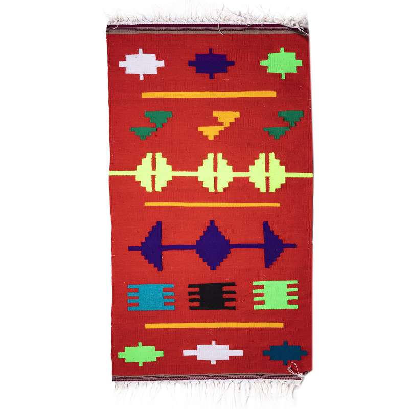 گلیم دستباف یک و نیم متری کد 29