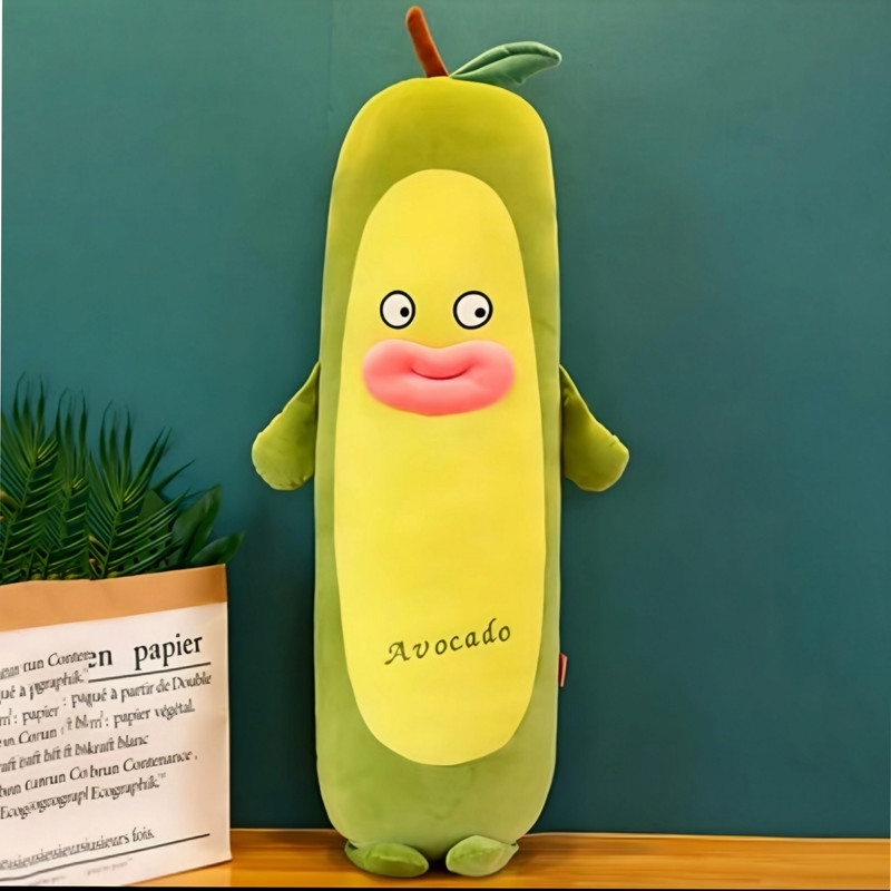 عروسک مدل آووکادو لب شتری ارتفاع 90 سانتی متر