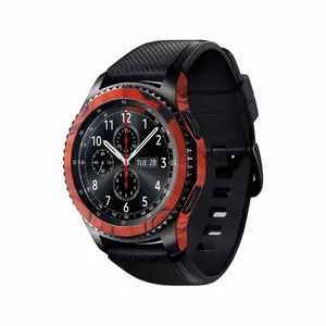 MAHOOT Red-Flower Cover Sticker for Samsung Galaxy Gear S3 Frontier Smartwatch