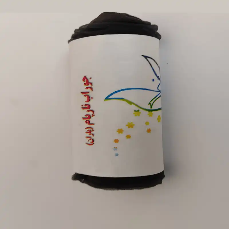 جوراب زنانه نارپام مدل پارازین ضخیم 1.40 رنگ مشکی