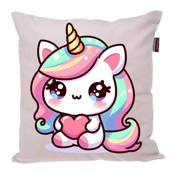 کوسن پاد آفرین مدل یونیکورن طرح کودکانه کد PK30174