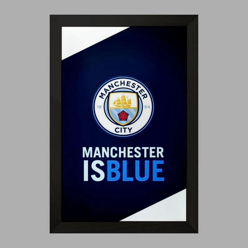تابلو خندالو مدل باشگاه منچستر سیتی کد 26805