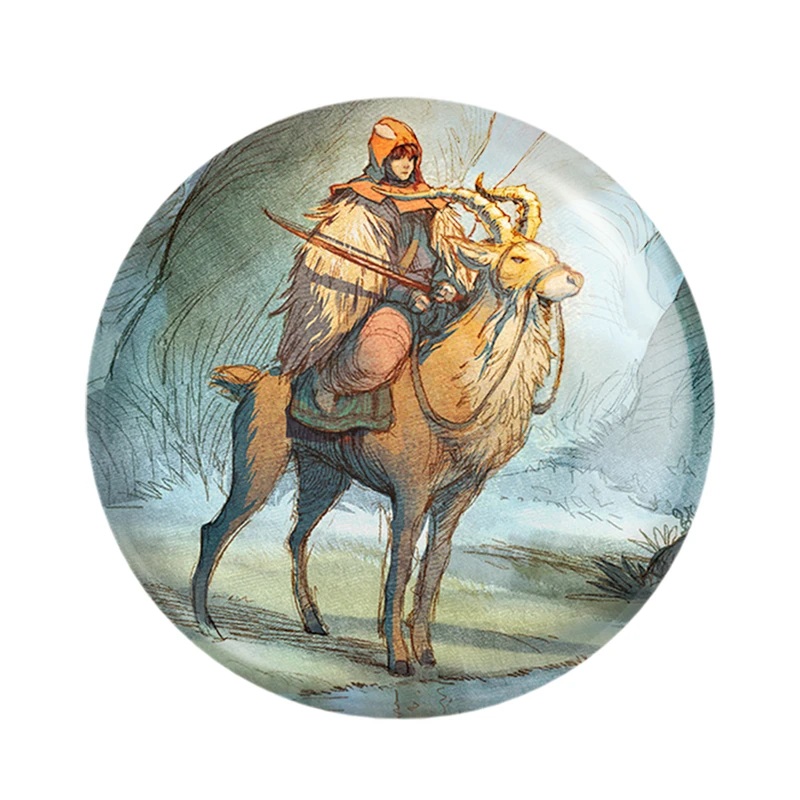 پیکسل خندالو مدل یاکورو و آشیتاکا پرنسس مونونوکه کد 34088