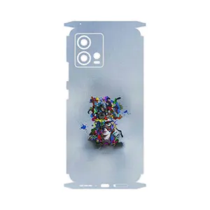 MAHOOT Collage of surreal Portrait of Women 4-FullSkin Cover Sticker for Motorola Edge 30 Fusion