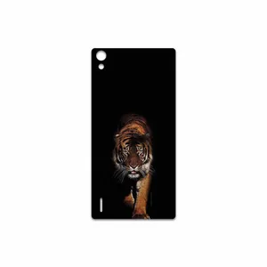 MAHOOT Wild Tiger Cover Sticker for Huawei Ascend P7